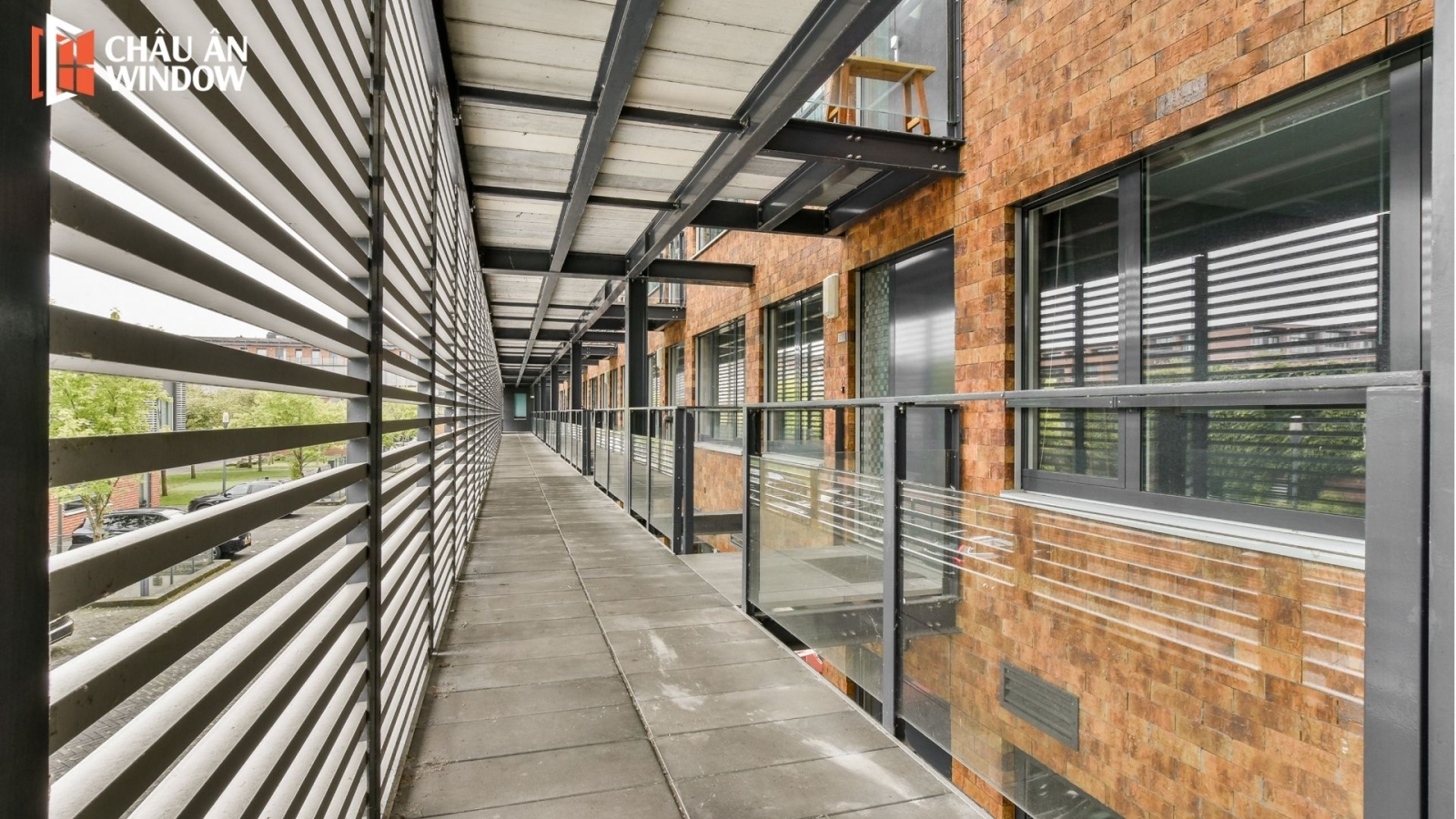 Xu hướng thiết kế nhôm kính hiện đại 2025 - phong cách tối giản và bền vững